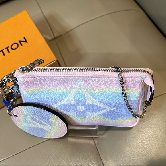 Louis Vuitton🔹Escale pastel mini pochette accessoires only - Picture 3 of 12